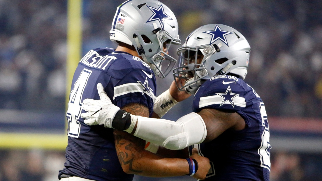 Dak Prescott et Ezekiel Elliott