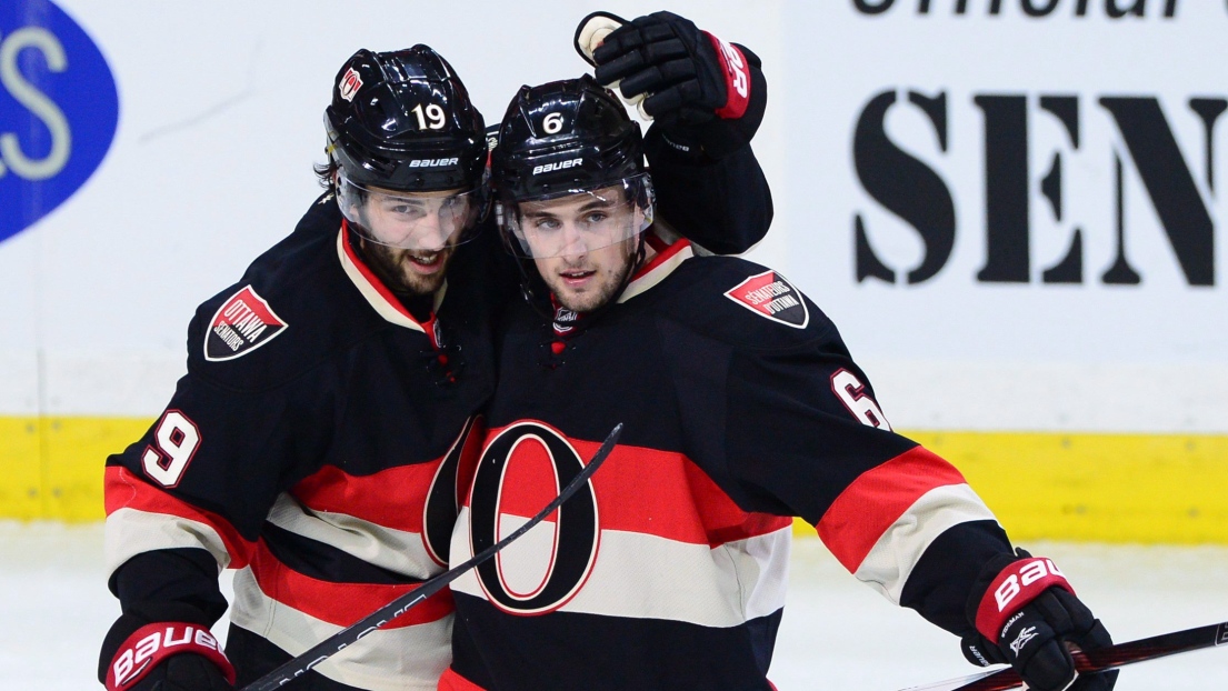 Derick Brassard et Chris Wideman