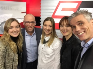Le 18 novembre 2016, nous avons eu le plaisir de recevoir les soeurs Dufour-Lapointe dans nos studios. 3SDL RDS 18/11/2016
