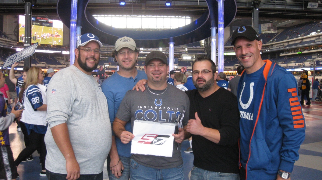 Denis Bérard, Daniel Leduc, Steve Bérard, Michel Matte et Stéphane Antaya