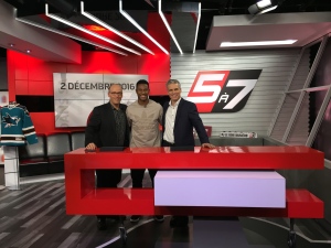 Le 2 décembre 2016, Patrice Bernier est venu nous visiter au 5 à 7 pour faire un bilan de la saison historique de l'Impact. Patrice Bernier 5 à 7 RDS 02/12/2016