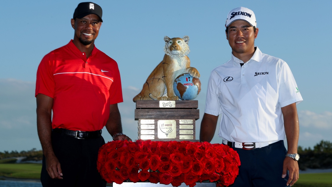 Tiger Woods et Hideki Matsuyama