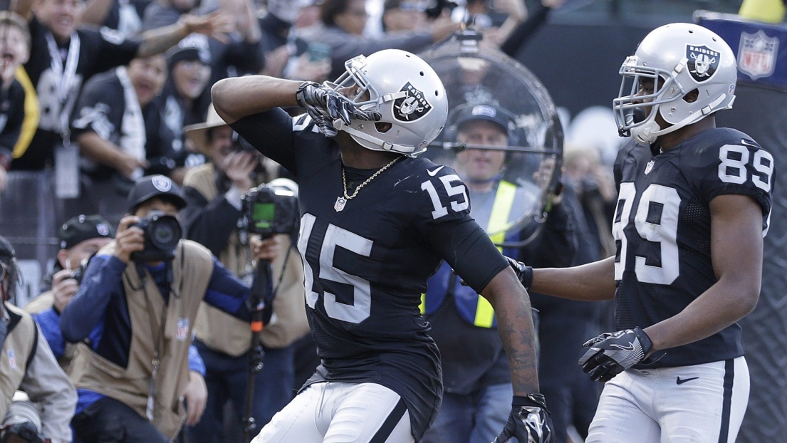 Michael Crabtree et Amari Cooper