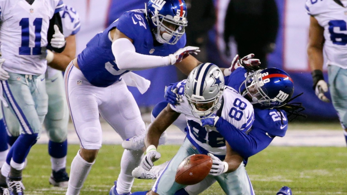 Dez Bryant, Janoris Jenkins et Keenan Robinson 