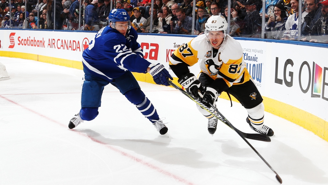 Sidney Crosby et Nikita Zaitsev