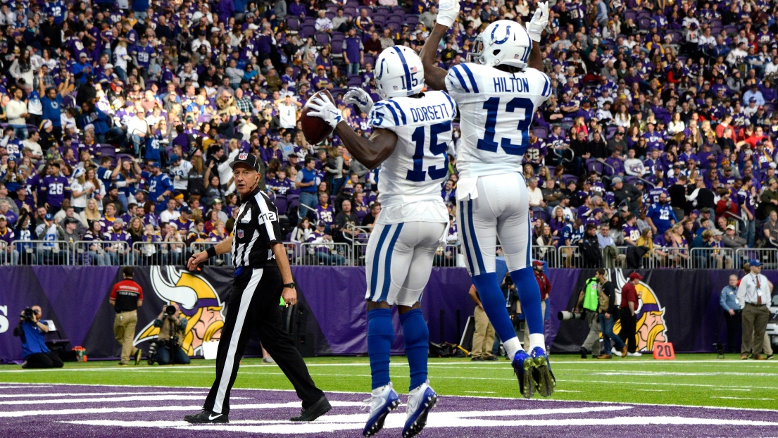 Phillip Dorsett et T.Y. Hilton