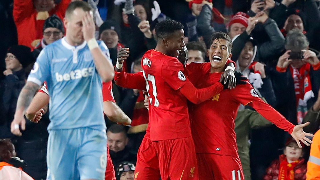 Divock Origi et Roberto Firmino