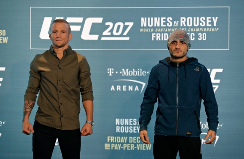 TJ Dillashaw et John Lineker