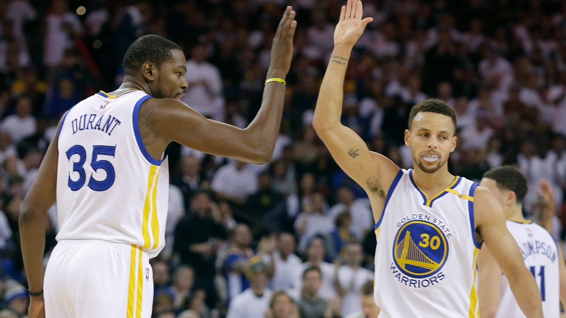 Kevin Durant et Stephen Curry