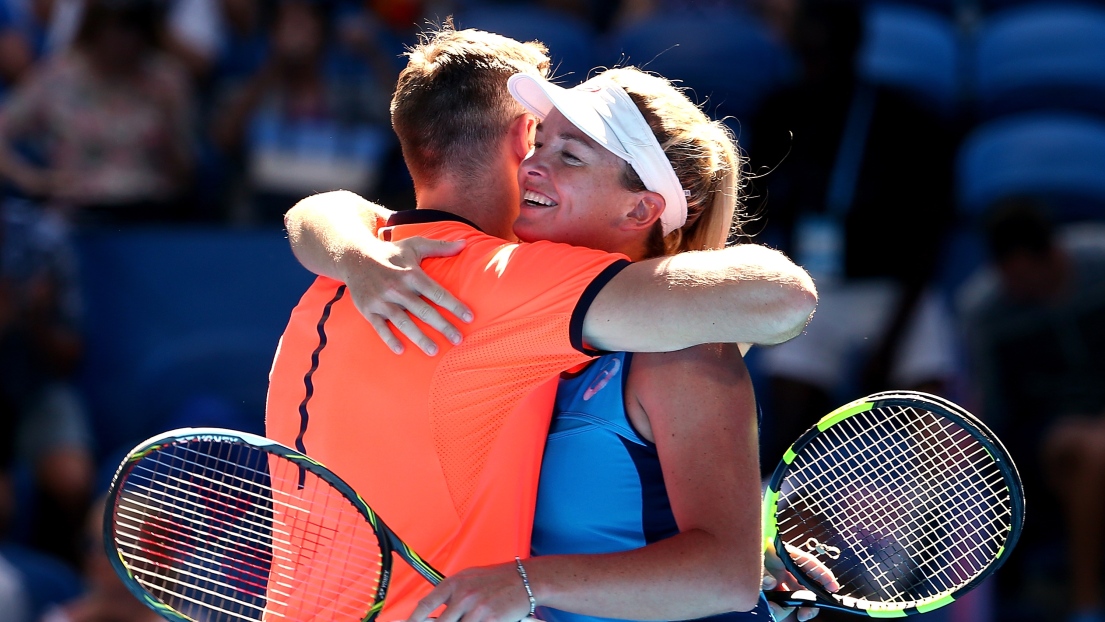 Jack Sock et Coco Vandeweghe