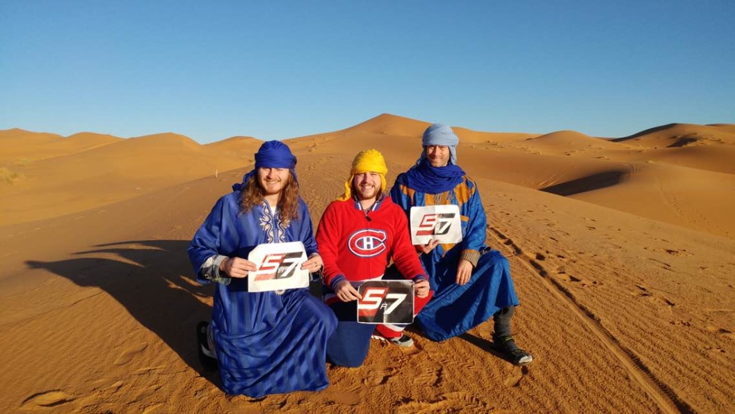 Merzouga, au Maroc. Kevin Provost Lapointe