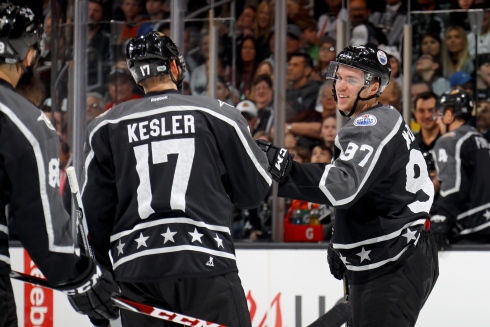 Ryan Kesler et Connor McDavid