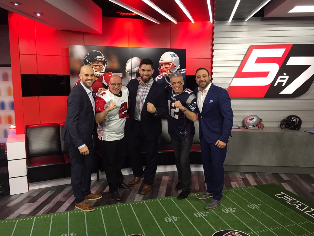 Le 3 février 2017, nous avons mis la table pour le Super Bowl LI au 5 à 7! 03/02/2017 5 à 7 Spécial Super Bowl