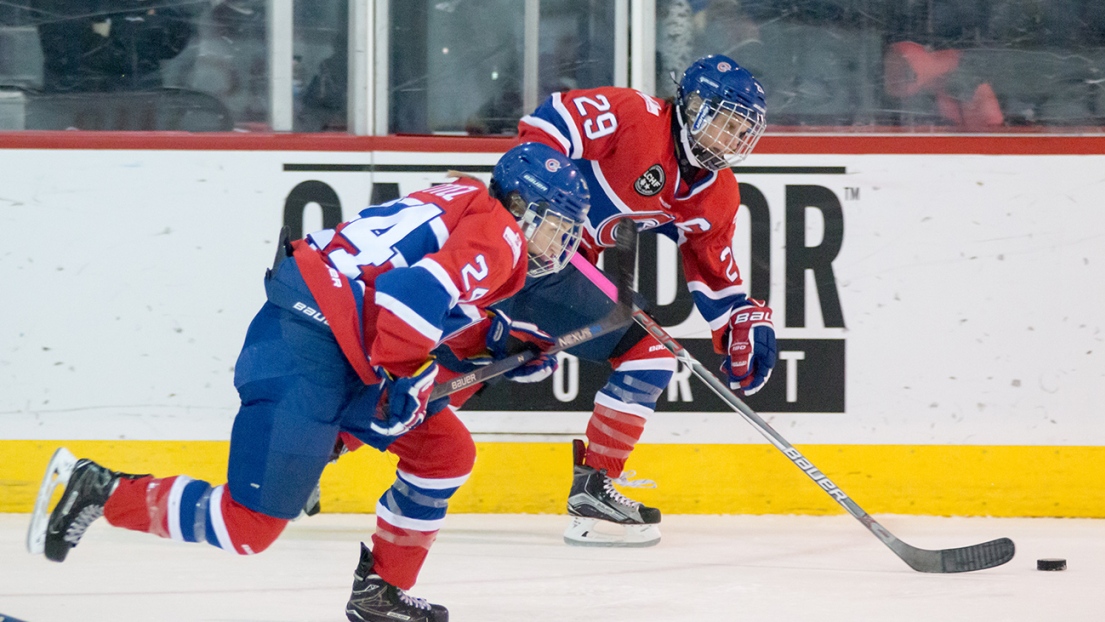 Anne-Sophie Bettez et Marie-Philip Poulin