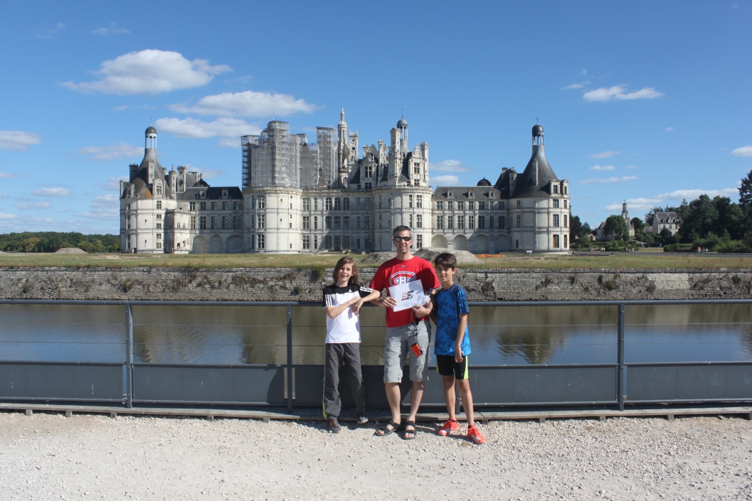 Jérémy, Jocelyn et Maxime Corriveau France