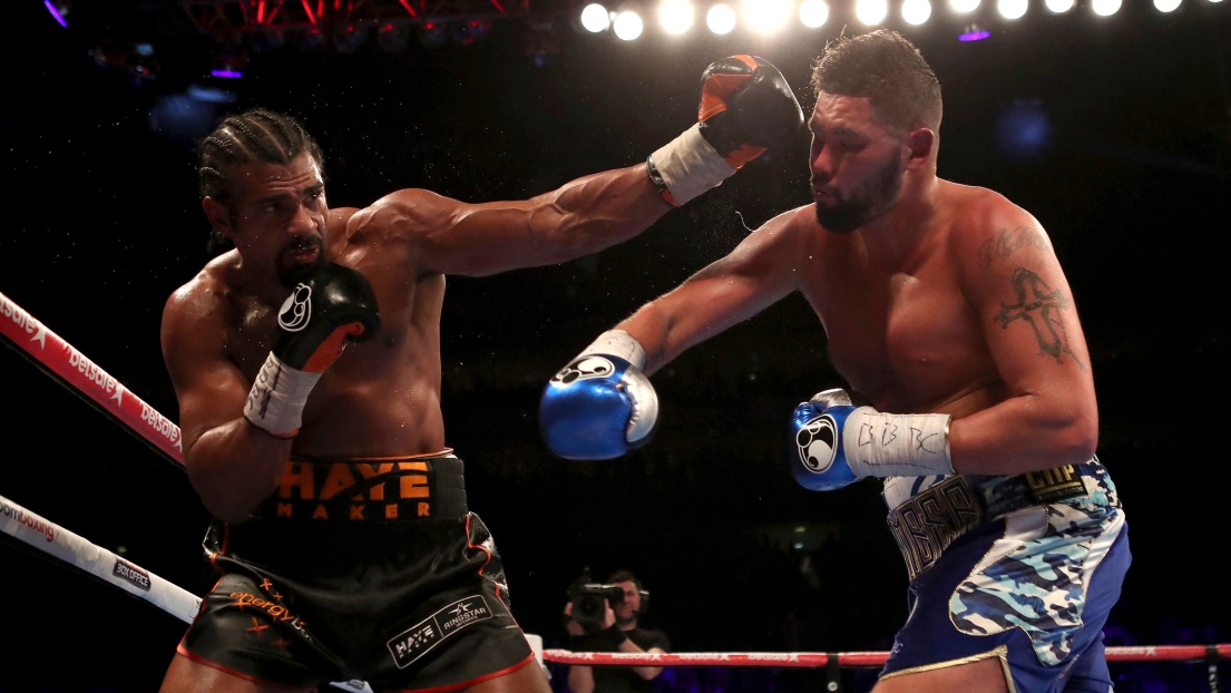 David Haye et Tony Bellew