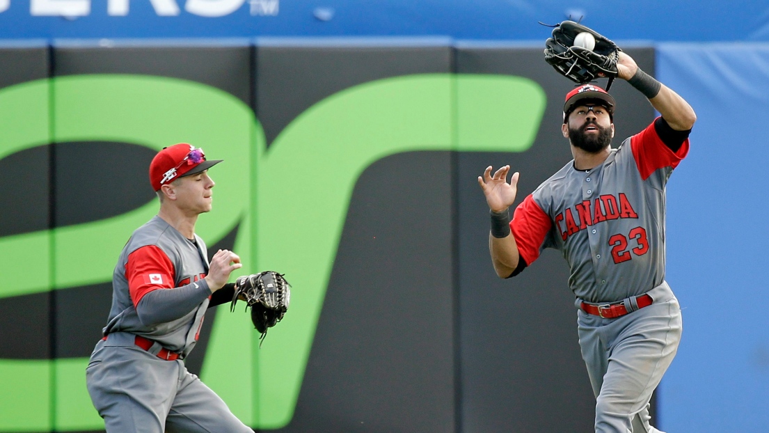 Dalton Pompey et Tyler O'Neill 