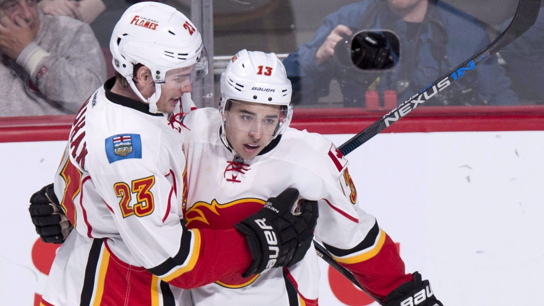 Johnny Gaudreau et Sean Monahan