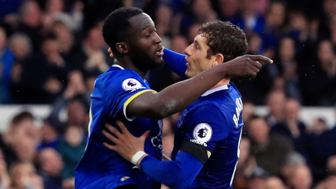 Romelu Lukaku et Ross Barkley