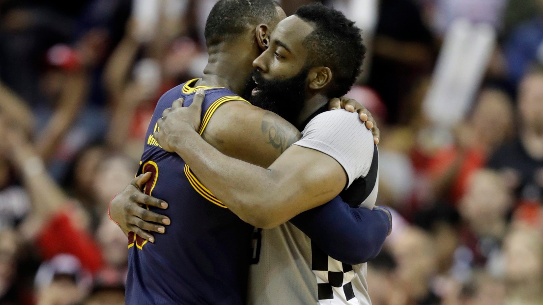 James Harden et LeBron James