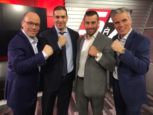 Le 13 mars 2017, David Lemieux et Camille Estephan étaient de passage dans nos studios au 5 à 7. 5 à 7 RDS David Lemieux Camille Estephan 13/03/2017