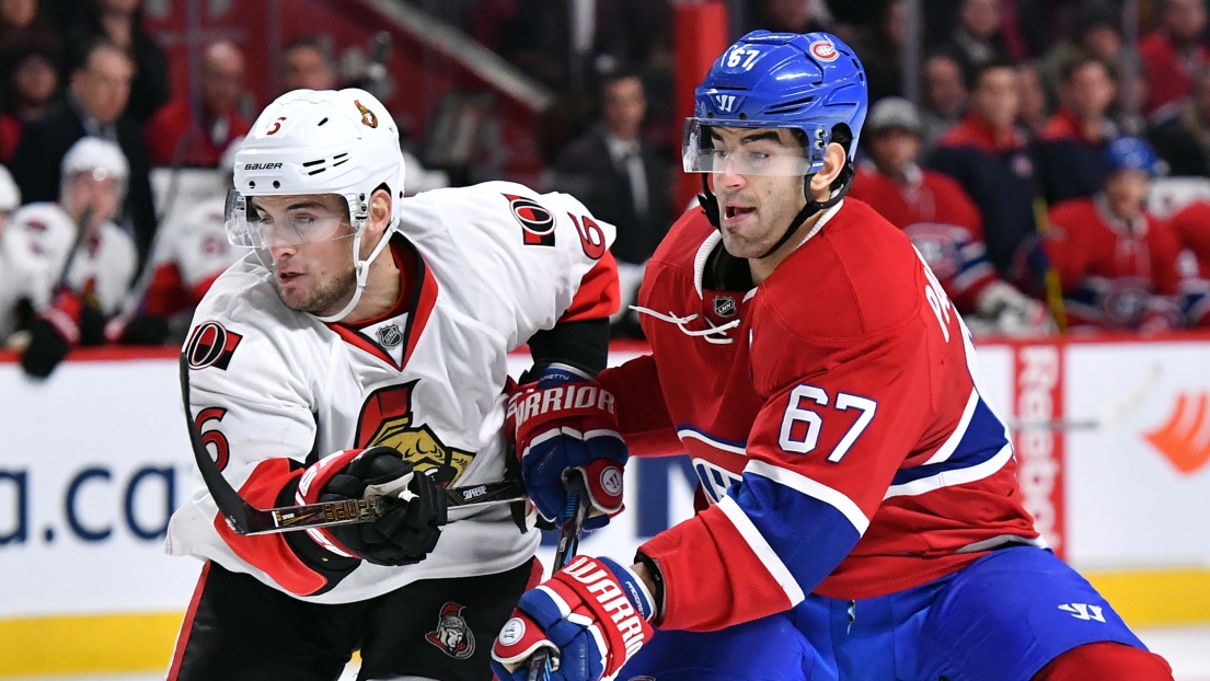 Max Pacioretty et Chris Wideman