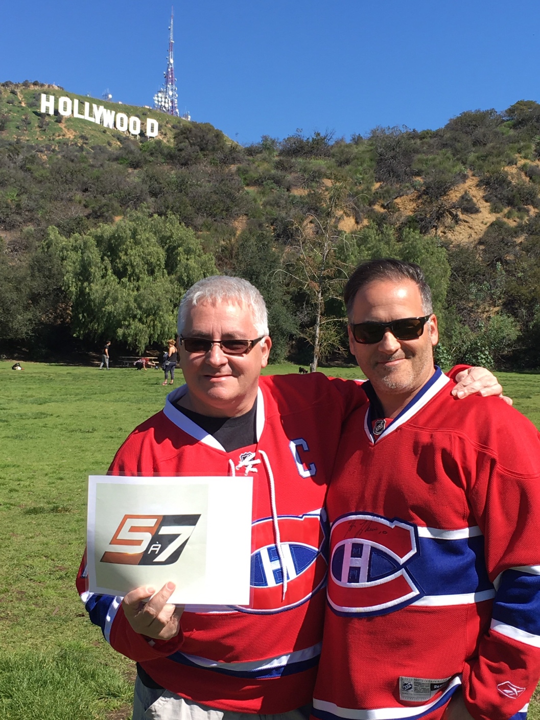 Yvon et François Ross Hollywood