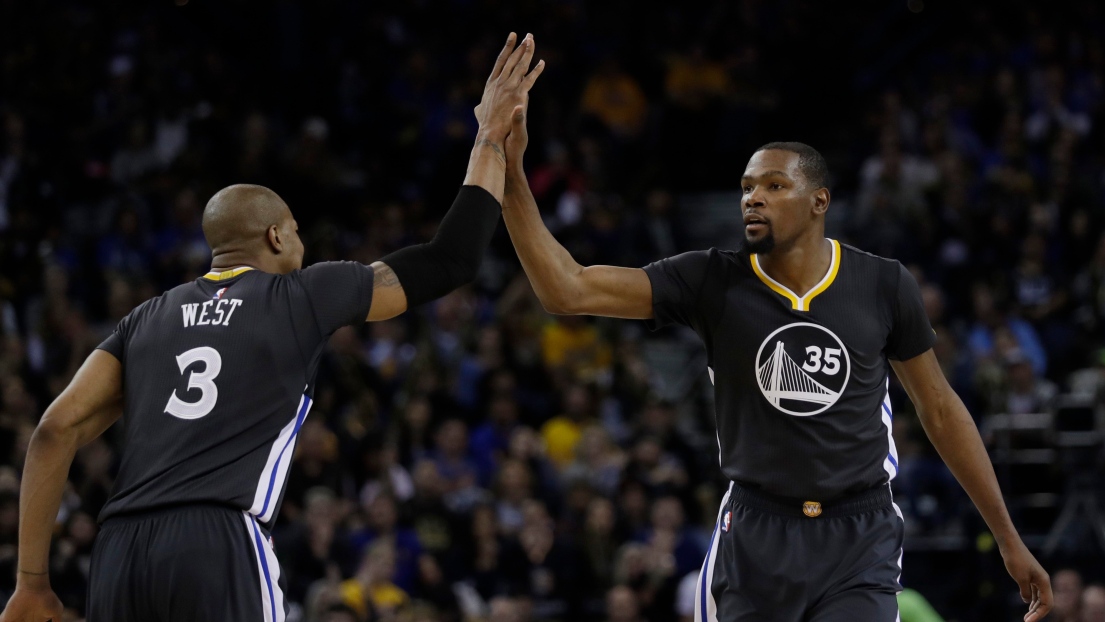 David West et Kevin Durant