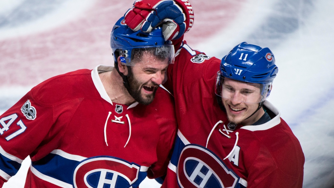 Alexander Radulov et Brendan Gallagher