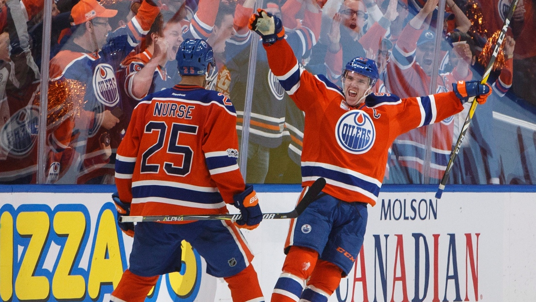 Darnell Nurse et Connor McDavid