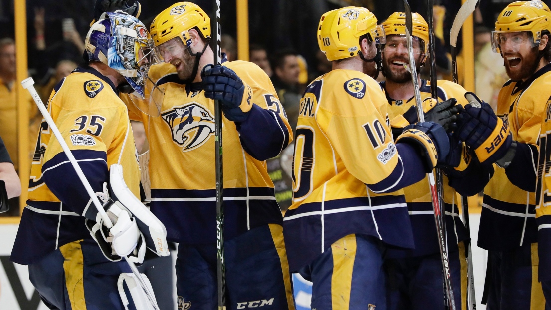 Les Predators joueront en finale d'association pour la première fois de leur histoire