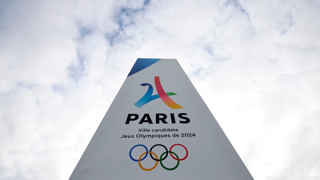 Le logo de la candidature de Paris pour les JO de 2024.