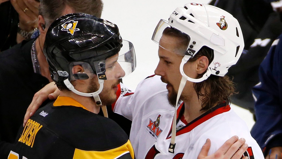 Sidney Crosby et Erik Karlsson