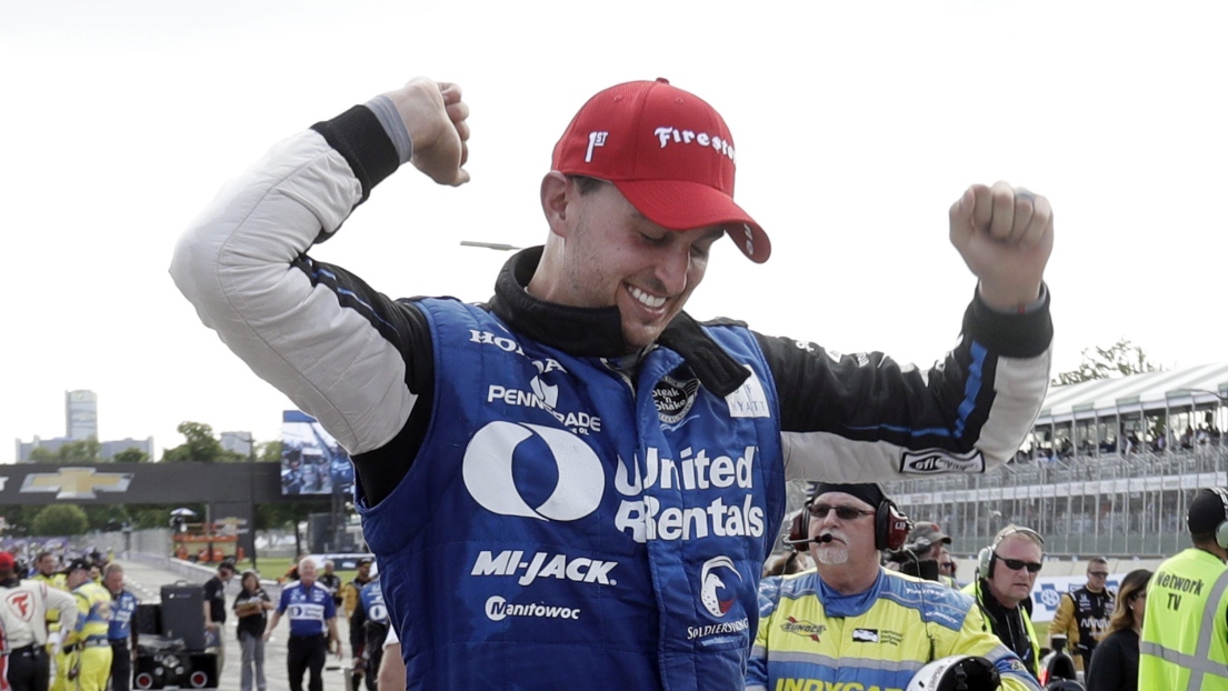 Graham Rahal domine la première course de Belle Isle