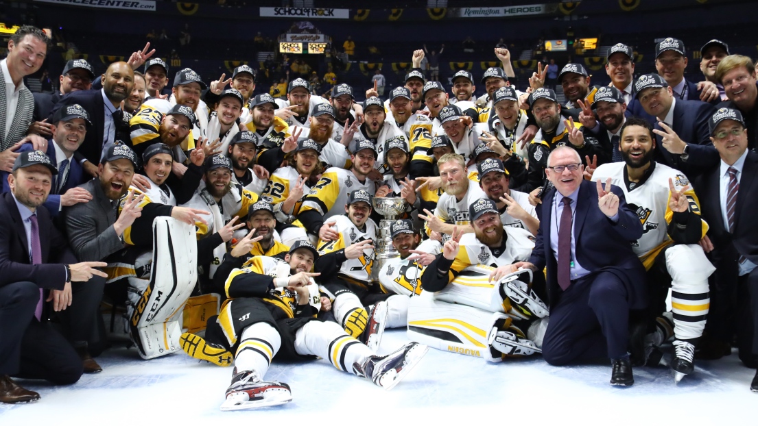 Les Penguins sont champions de la coupe Stanley pour la deuxième année d'affilée  