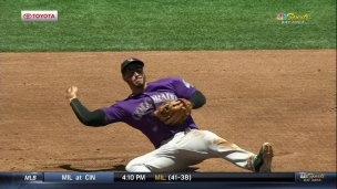 La magie de Nolan Arenado! La magie de Nolan Arenado!