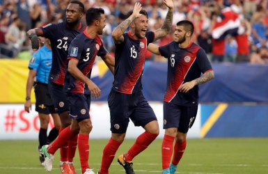 Le Costa Rica en demi-finales de la Gold Cup