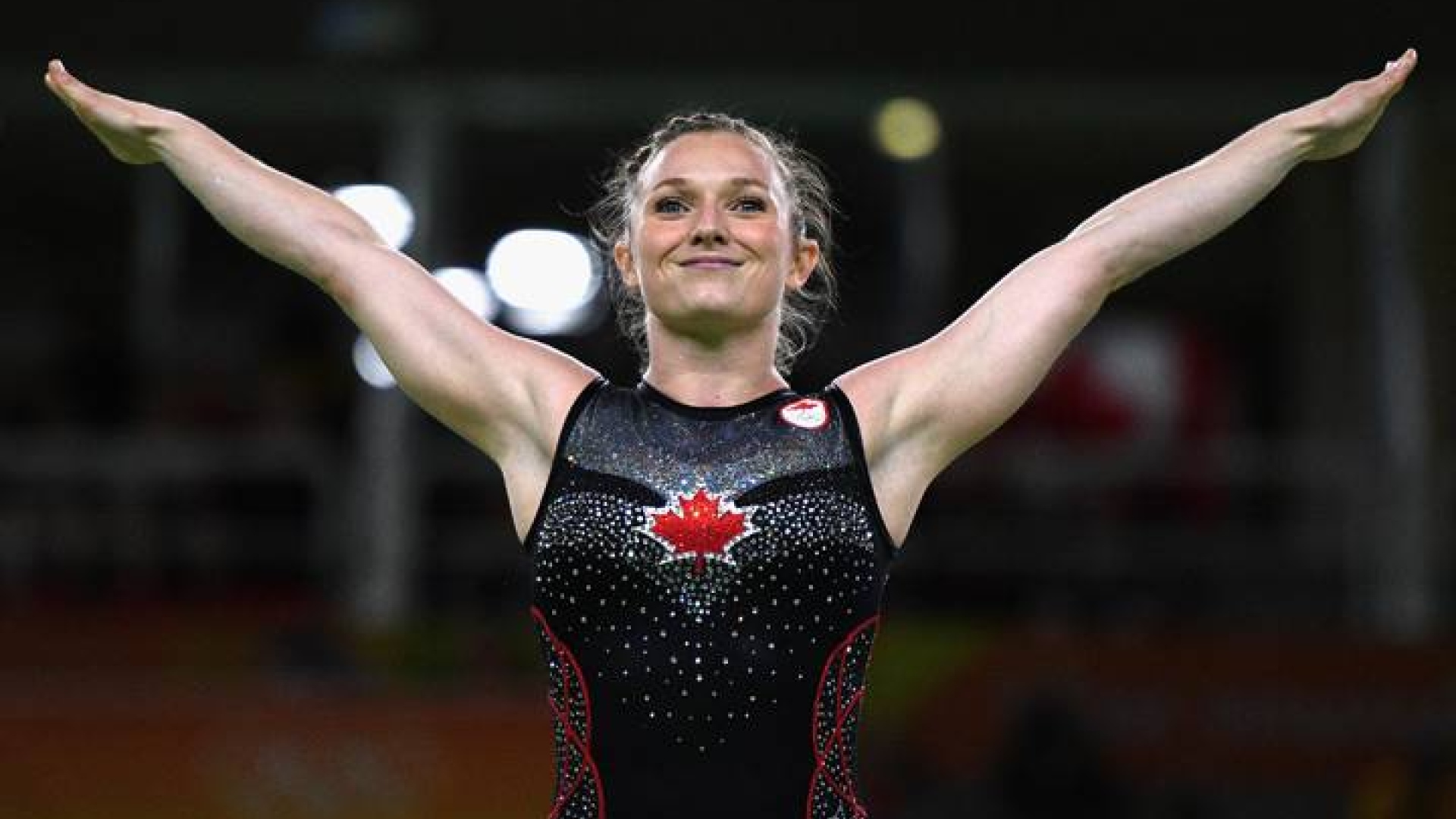 Rosie MacLennan aux Jeux olympiques de 2016
