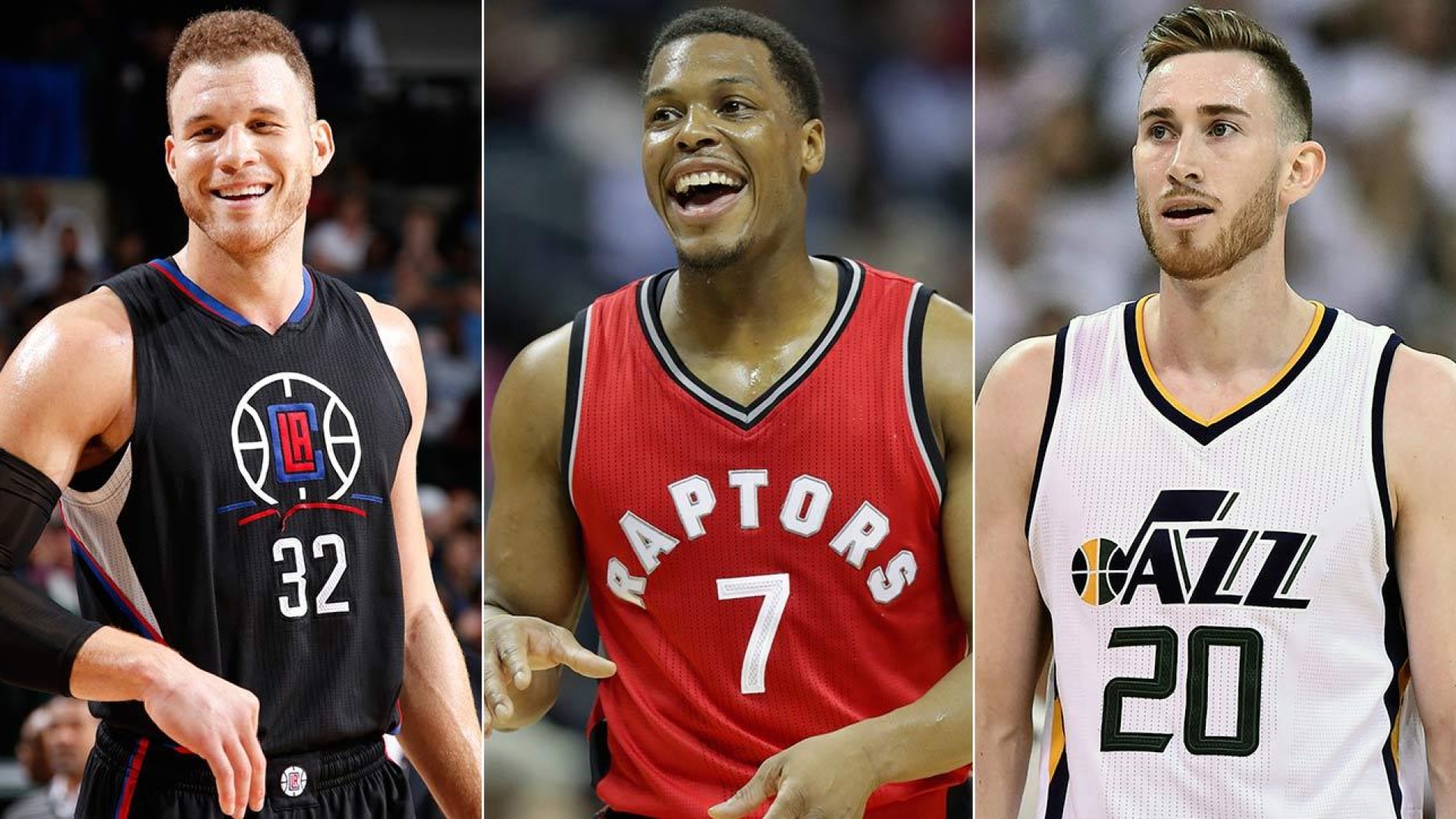 Blake Griffin, Kyle Lowry et Gordon Hayward