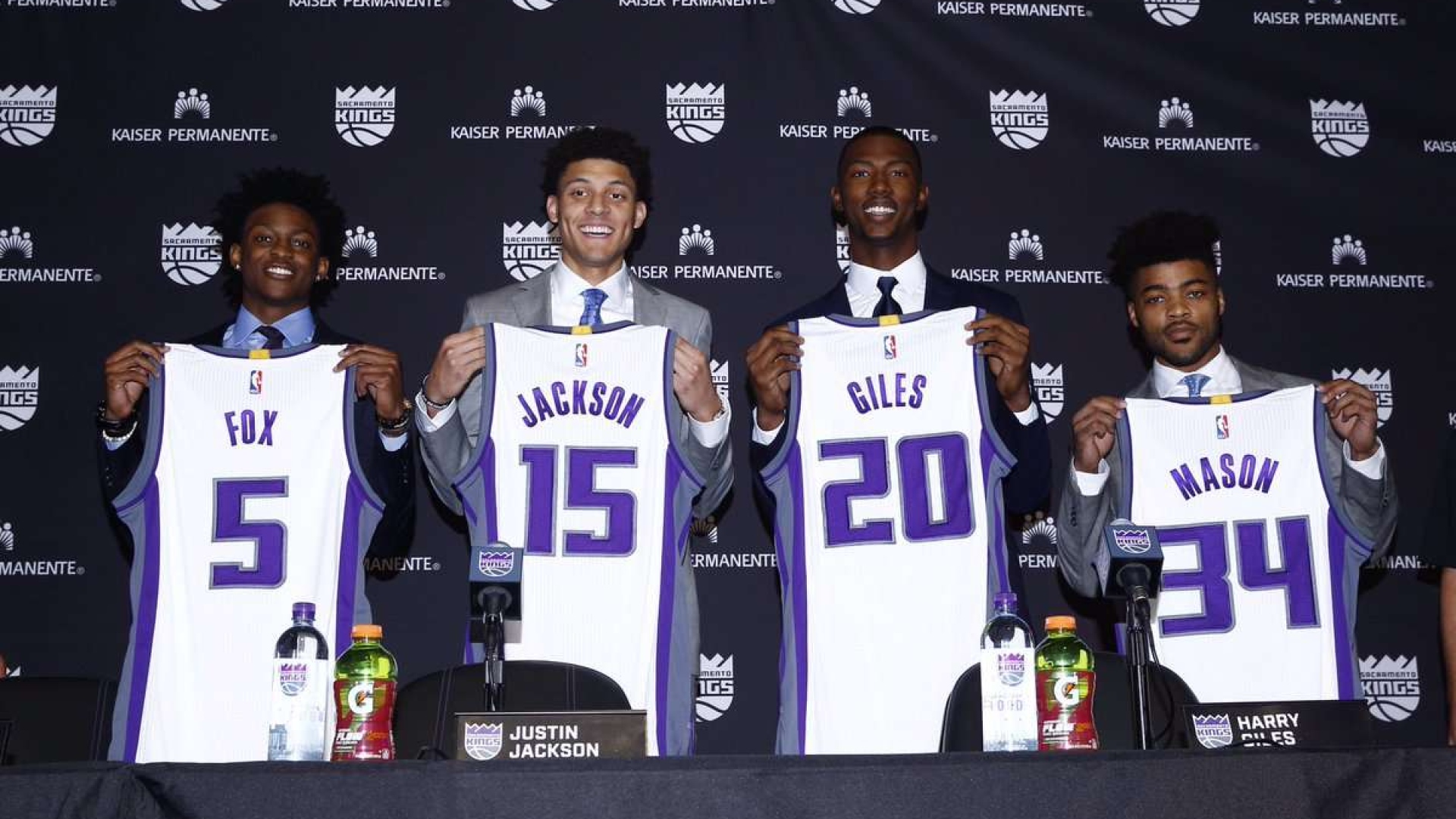 Les recrues de 2017-18 des Kings de Sacramento