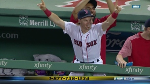 Les Red Sox réalisent un triple jeu! Les Red Sox réalisent un triple jeu!
