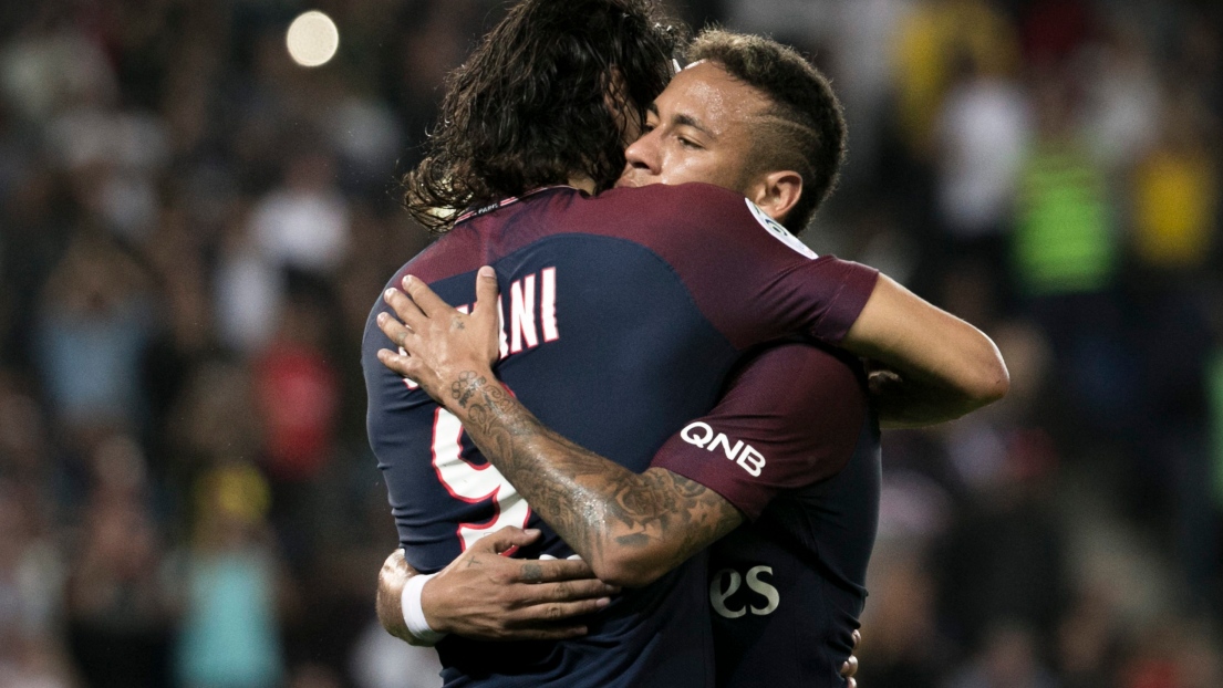 Edinson Cavani et Neymar