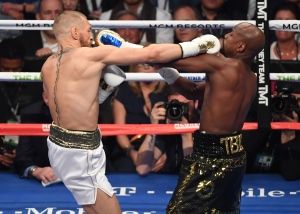 Conor McGregor et Floyd Mayweather