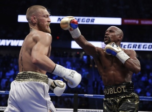 Conor McGregor et Floyd Mayweather