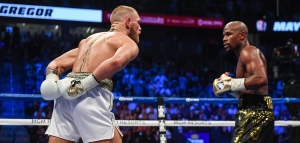 Conor McGregor et Floyd Mayweather