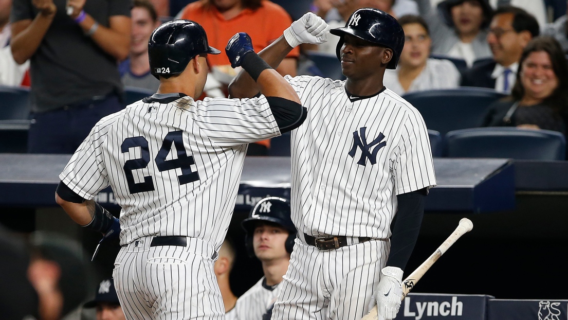 Gary Sanchez et Didi Gregorius