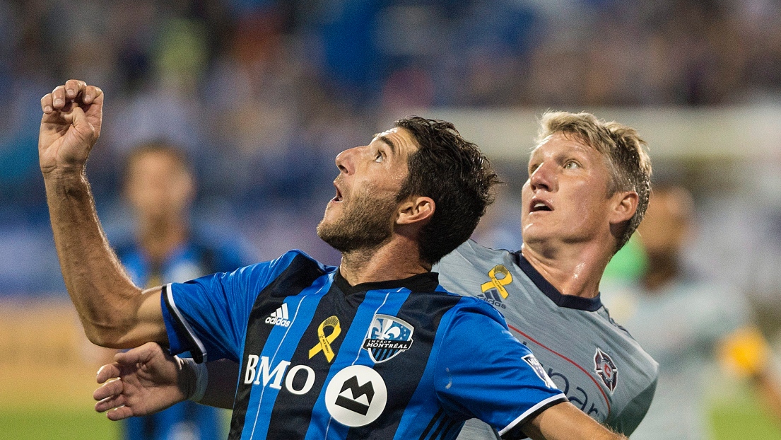 Ignacio Piatti et Bastian Schweinsteiger