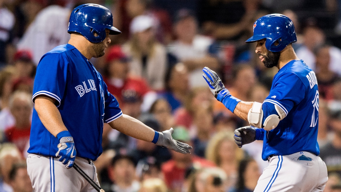 Kendrys Morales et Jose Bautista