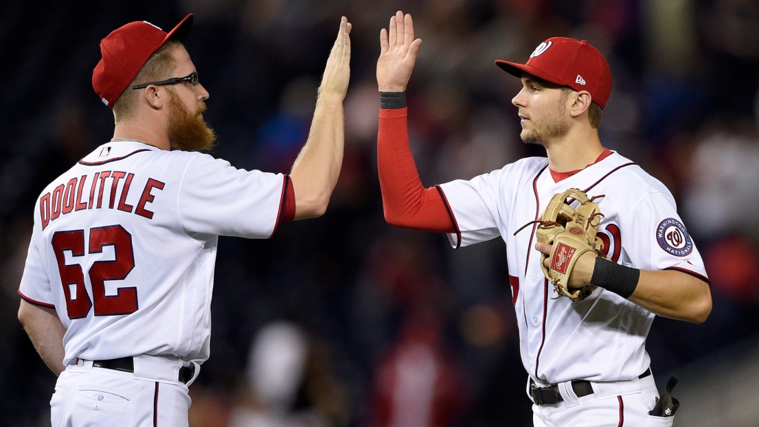 Trea Turner et Sean Doolittle