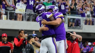 Stefon Diggs et Sam Bradford Stefon Diggs et Sam Bradford